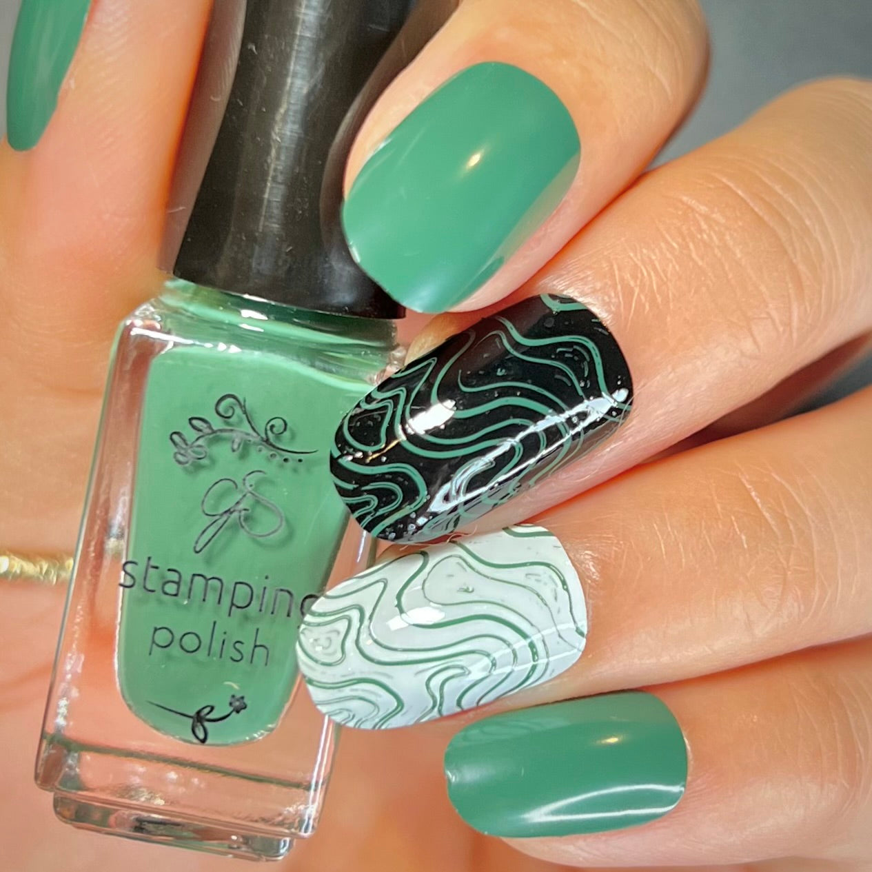 #218 Hunter - Nail Stamping Color (5 Free Formula)