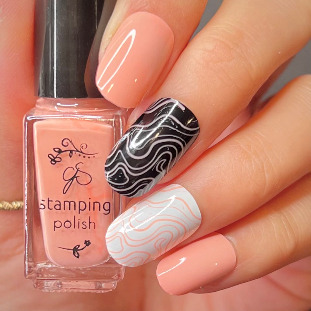 #220 Peaches & Cream - Nail Stamping Color (5 Free Formula)