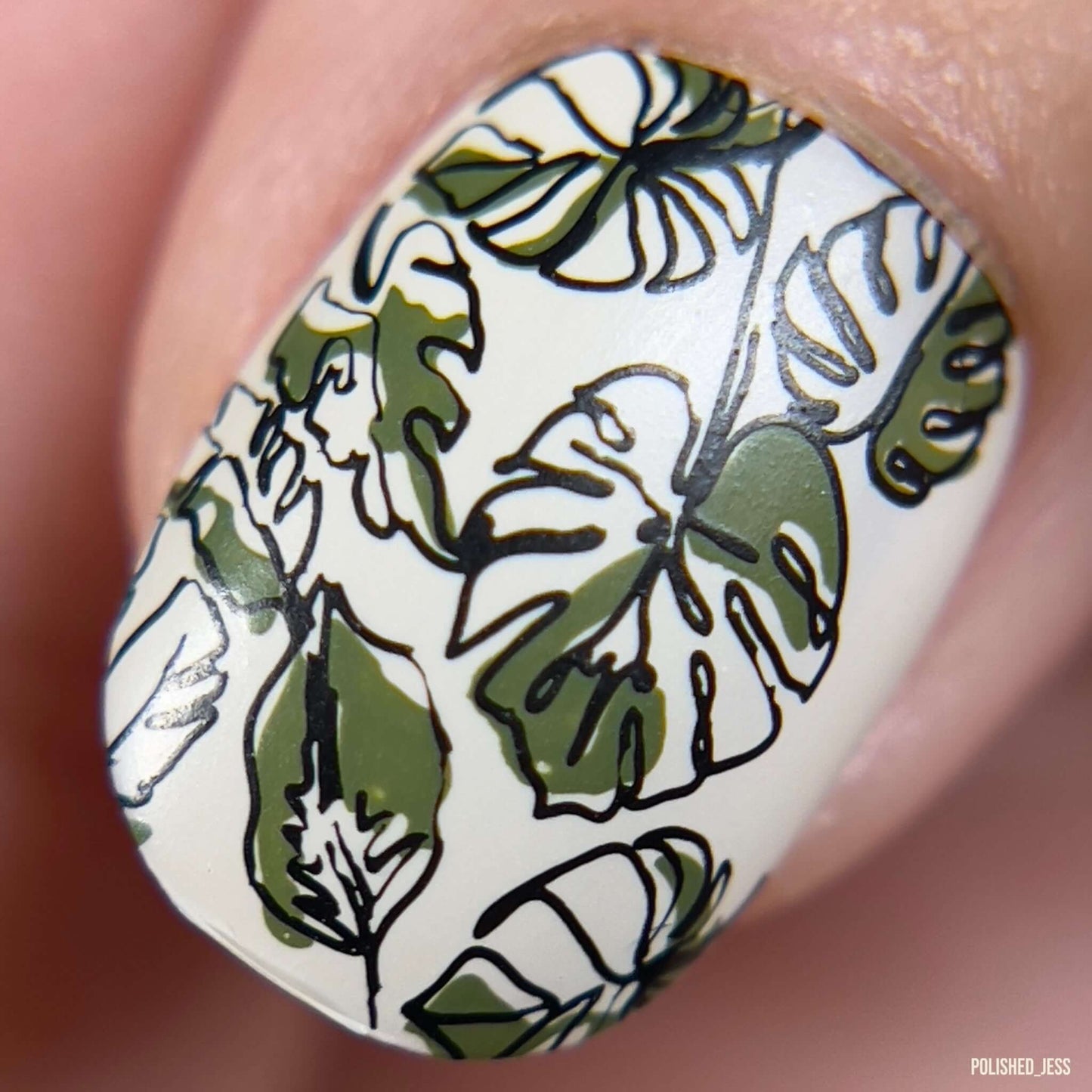 Artsy Line Art (CJS-334) Steel Nail Art Layered Stamping Plate
