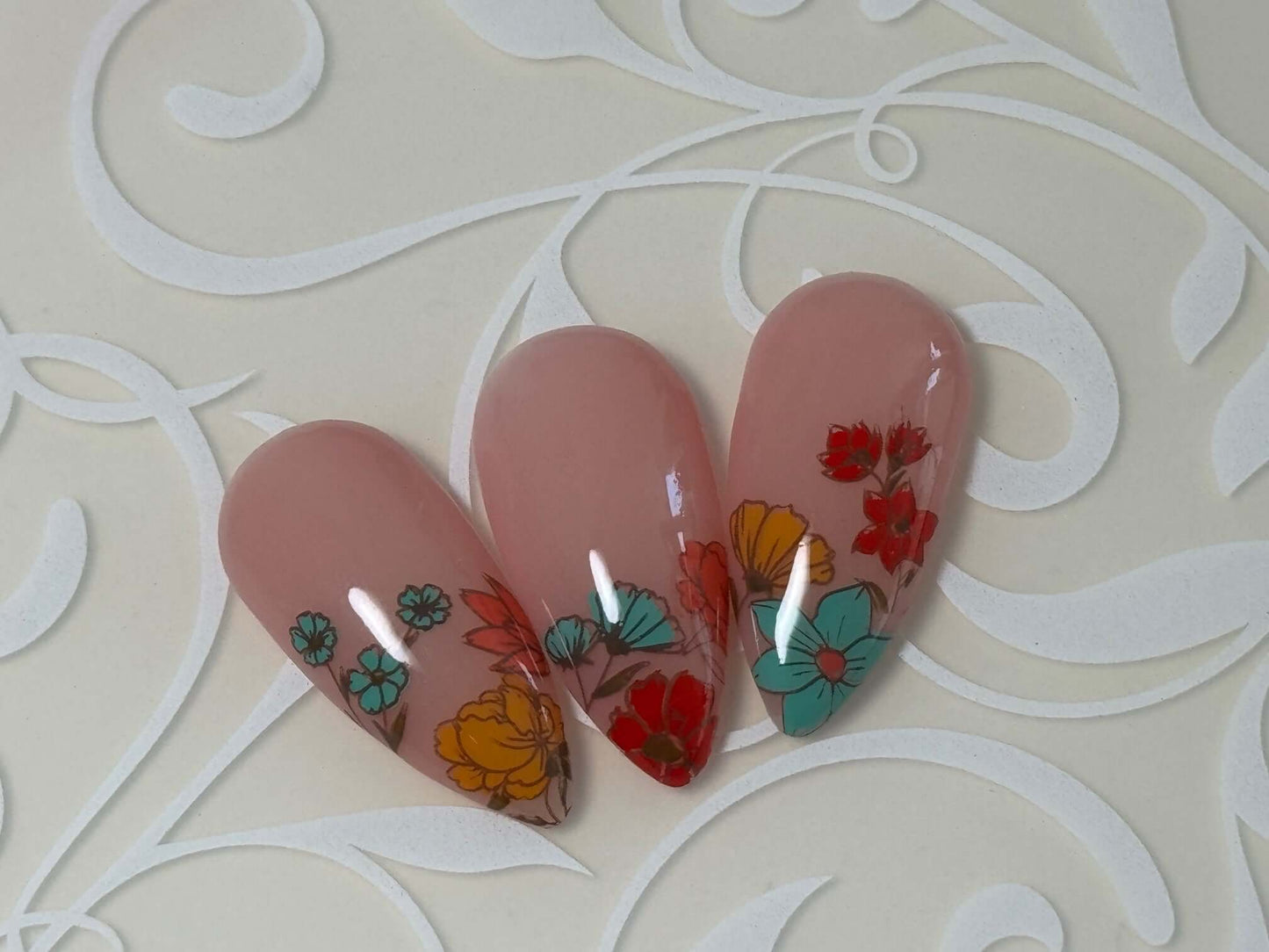 Take Your Pick (CjS-353) Steel Nail Art Layered Stamping Plate