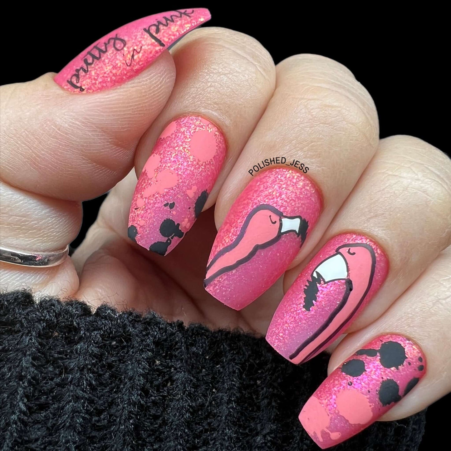 (CjS-XL-FIVE) Steel Nail Art Stamping Plate