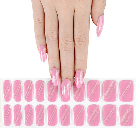 Clear Jelly Stamper Gel-ly Wraps - Baby Pink Cat-Eye (169)