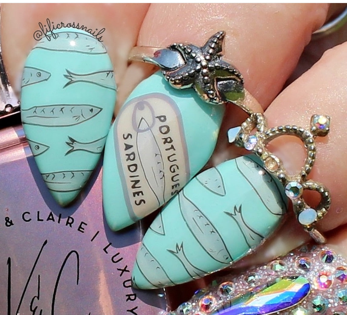 Call Me If You Get Lost (CjS-378) Steel Nail Art Layered Stamping Plate