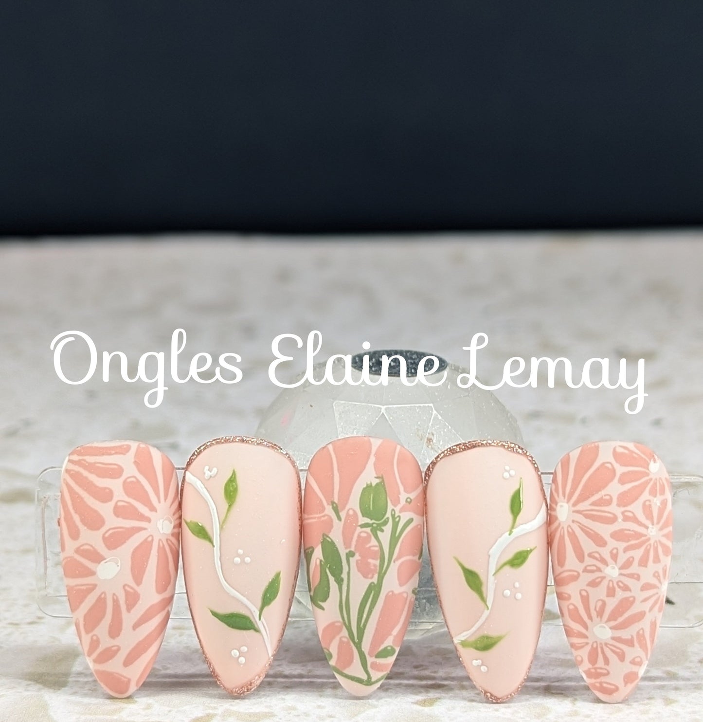 Beautiful Blossom (CjS-346) Steel Nail Art Layered Stamping Plate