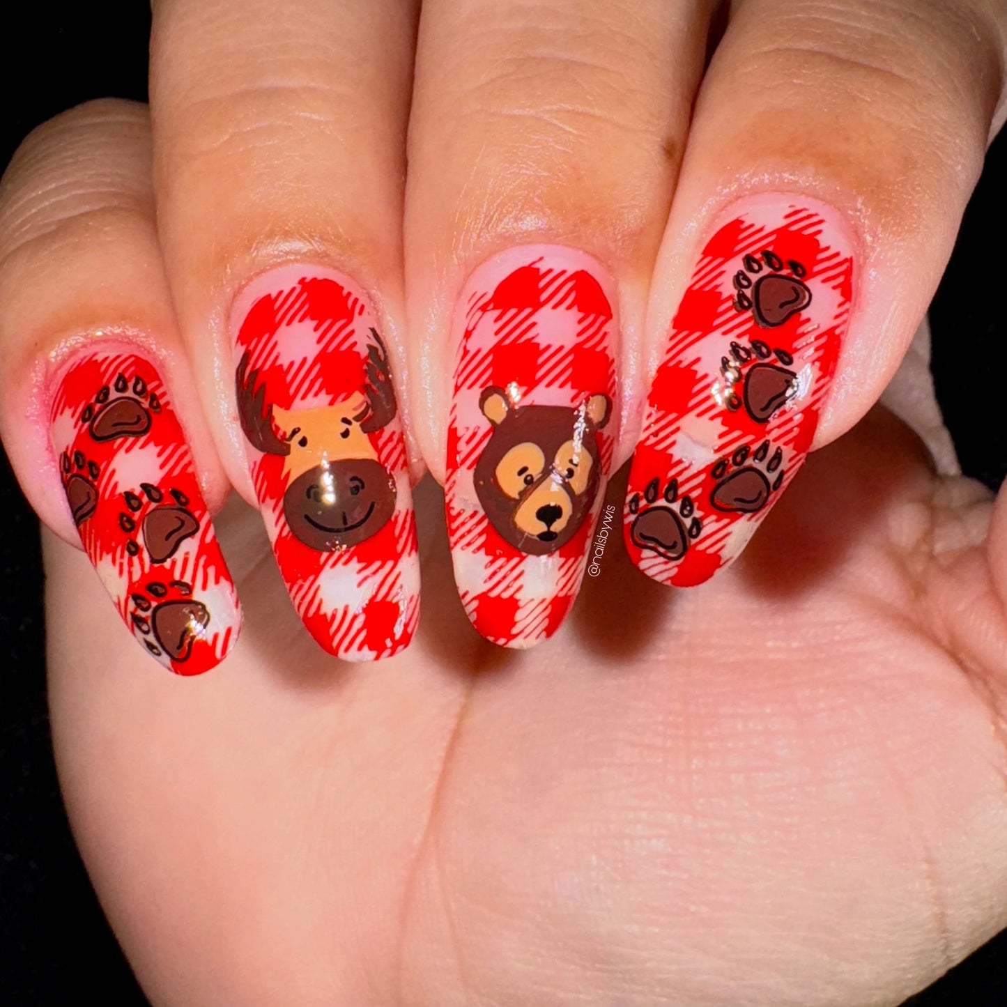 Happy Canada Day! (CjSH-113) Steel Nail Art Layered Stamping Plate
