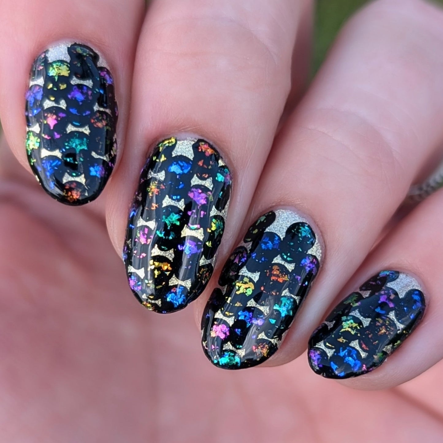 Wallpaper - Skeletons (CjSH-118) Steel Nail Art Layered Stamping Plate