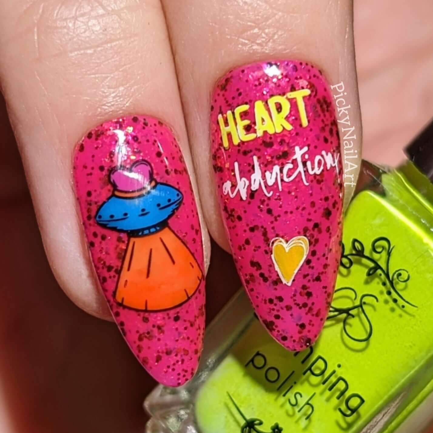 My Creepy Valentine (CjSV-42) Steel Layered Nail Art Stamping Plate