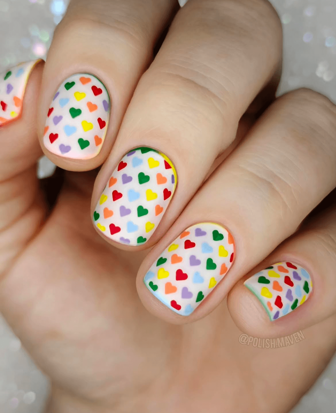 Patchwork Valentine (CjSV-48) Steel Nail Art Stamping Plate